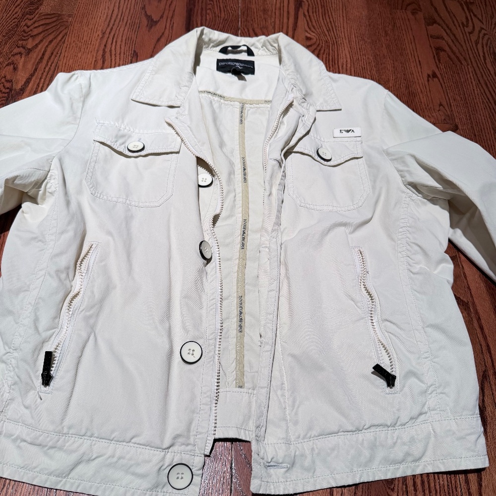 Emporio Armani lightweight Sean basic fit jacket